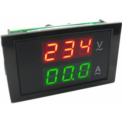 Neven DL85-2041 AC 80-300V 50A 2v1 LED digitální ampérmetr/voltmetr panelový – HobbyKompas.cz