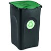 Koš A-Z Reklama CZ ECOGREEN Zelené víko 50 l