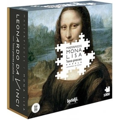 Londji Mona Lisa da Vinci 46 x 65 cm 1000 dílků