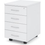 Lenza Impress 40,6 x 50,1 cm 4 zásuvky bílá – Hledejceny.cz
