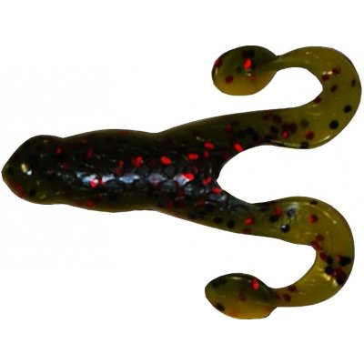Relax Turbo Frog 1" 4,5cm YELLOW WATERMELON BLACK RED GLITTER LAMINATED 1ks – Zbozi.Blesk.cz