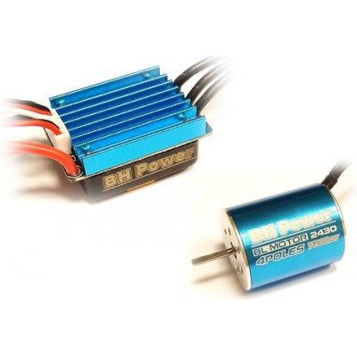 BH Power Střídavý elektromotor Combo 2430 5800kv+25A pro RC auta – Zboží Dáma