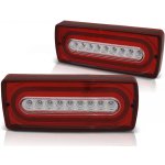 Tuning Tec Zadní světla MERCEDES G-KLASA W463 1990-2012 červeno-bílé LED – Zboží Mobilmania