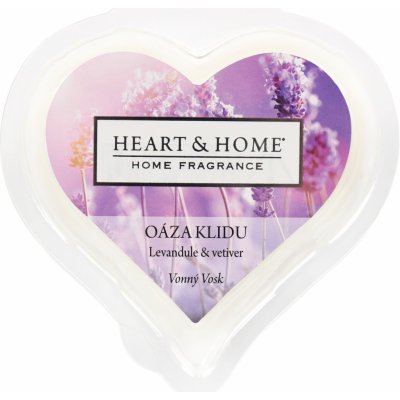 Heart & Home Oáza klidu Sojový přírodní vonný vosk 26 g – Zbozi.Blesk.cz