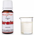 Bylinné kapky Geranium 100 % přírodní silice esenciální éterický olej 10 ml – Hledejceny.cz