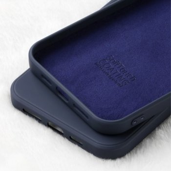 Pouzdro X-Level hladké silikonové iPhone 12 Pro Max - tmavě modré