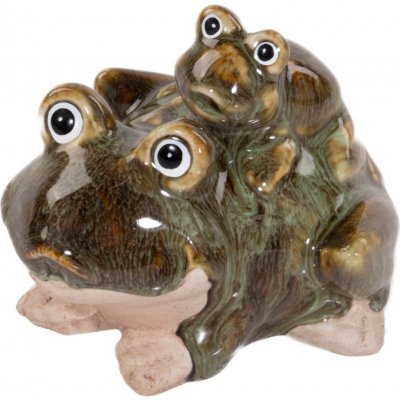 ProGarden Socha žáby, zahradní dekorace, 10 x 11 cm – Hledejceny.cz