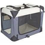 Kerbl Pet Přepravka Journey šedý béžový 81 x 58 x 58 cm – Hledejceny.cz
