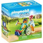 Playmobil 70193 Pacient na vozíku – Zboží Dáma