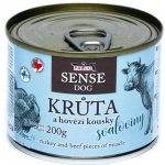 Sokol Falco Sense Dog krůta a hovězí 200 g – Sleviste.cz