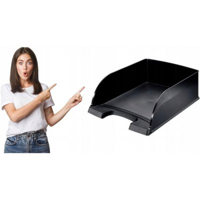 Leitz Jumbo Plus odkladač černý – Sleviste.cz