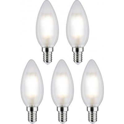 Paulmann 29096 LED Energetická třída EEK2021 F A G E14 svíčkový tvar 4.8 W neutrální bílá – Hledejceny.cz