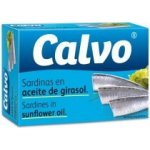 Calvo Sardinky ve slunečnicovém oleji 120 g – Hledejceny.cz