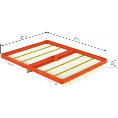 Vzduchový filtr BOSCH (BO F026400611) – Hledejceny.cz
