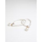 MKLuzkoviny.cz Stahovací spona na závěsy Lucia (2ks) - bílá – Hledejceny.cz