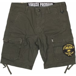 Yakuza kraťasy YPS 3450 CARGO dark olive