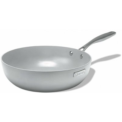 Elmich Nepřilnavá nerezová Wok pánev Tria Ceramic s keramickým povrchem 24 cm – Sleviste.cz