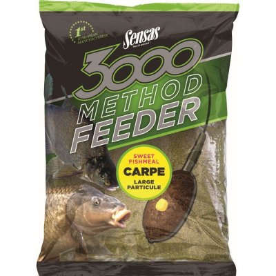 Sensas Krmení 3000 Method Feeder 1kg Carpe – Zboží Mobilmania