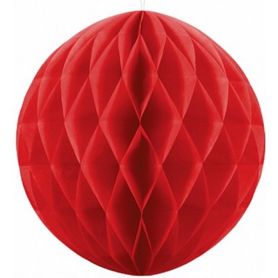 PartyDeco KOULE papírová dekorační červená 10cm – Hledejceny.cz