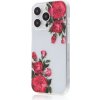 Pouzdro a kryt na mobilní telefon Apple AppleMix BABACO Apple iPhone 15 Pro Max - gumový - průhledný - růže
