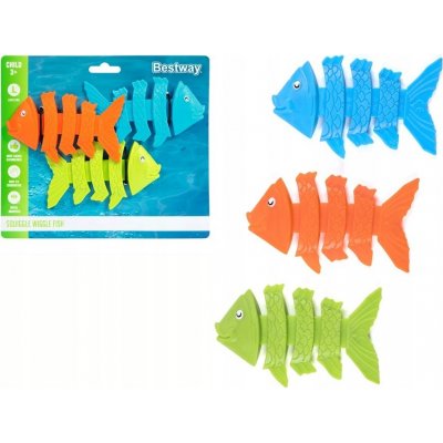 Squiggle Wiggle 102426029 Rybičky k potápění set – Zboží Mobilmania