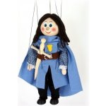 Mašek PRINC STŘEDOVĚKÝ dřevěná loutka 20cm – Zboží Dáma