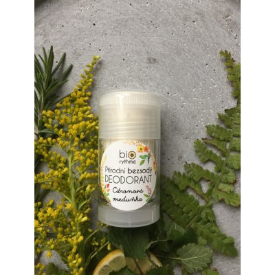 Biorythme 100% přírodní deodorant Citronová meduňka roll-on 30 g
