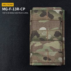 Wosport Fast Single Molle na 5.56 zásobníky M4 M16 dlouhá MC