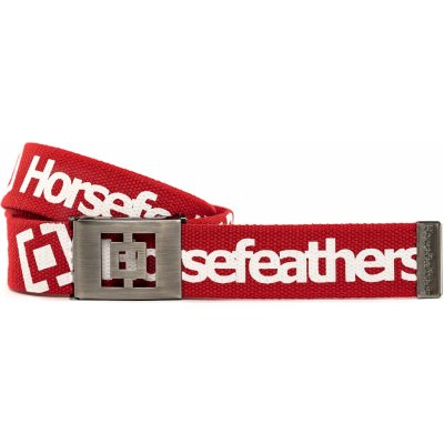 Horsefeathers pásek Idol red – Sleviste.cz