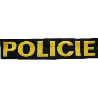 ALFA TACTICAL Nášivka Policie velká 34 x 7,3cm suchý zip – Zboží Dáma