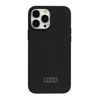 Audi Silicone iPhone 13 Pro Max černé – Zboží Mobilmania