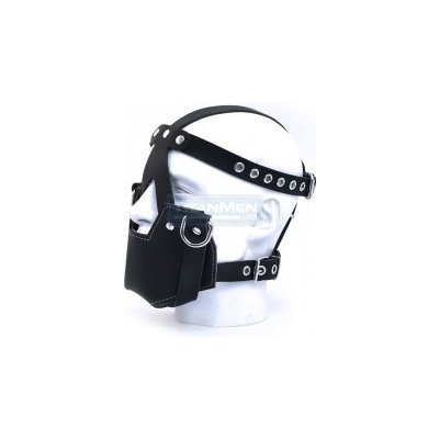 Mister B MuzzleMask Leather – Zboží Mobilmania