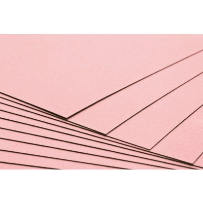 Tvrdý kreativní papír světle růžový A4 - 300g – Zboží Dáma