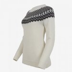 Icewear Ásta dámský svetr 100% merino vlna bílá – Zboží Mobilmania