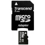 Transcend microSDHC 8 GB Class 10 TS8GUSDHC10 – Sleviste.cz