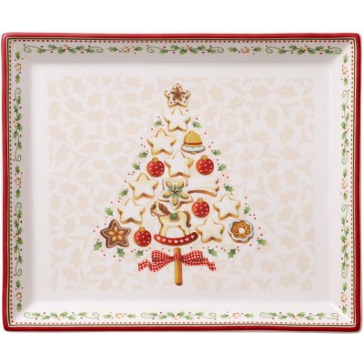 Villeroy & Boch Winter Bakery Delight hranatý koláčový podnos malý 27x22,5cm – Hledejceny.cz