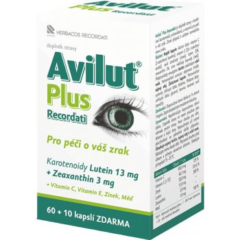 Herbacos Avilut Plus Recordati 70 kapslí