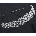 B-TOP Dámská čelenka do vlasů s perlami CRYSTAL DIADÉM – Zboží Dáma