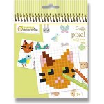 Omalovánky Graffy Pixel domácí zvířátka 24 listů 2+ – Zboží Dáma
