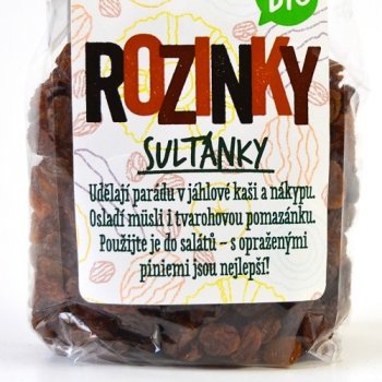 Country Life Bio Rozinky sultánky 200 g