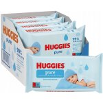 Huggies Pure vlhčené ubrousky 10 x 56 ks – Zboží Dáma