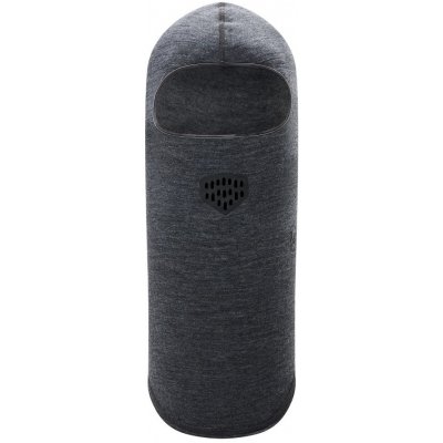 Buff Lightweight Merino Wool Balaclava solid grey