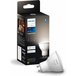 Hue White LED žárovka GU10 4,2W 400lm 2700K CRI80 IP20 – Hledejceny.cz