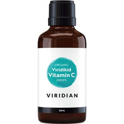 Viridian nutrition Organic Viridikid Vitamin C drops 50 ml – Hledejceny.cz