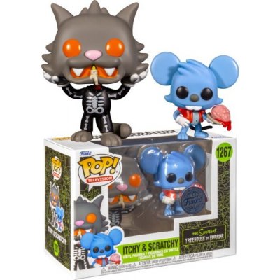 Funko POP & Buddy Simpsonovi Itchy and Scratchy skeleton – Zbozi.Blesk.cz