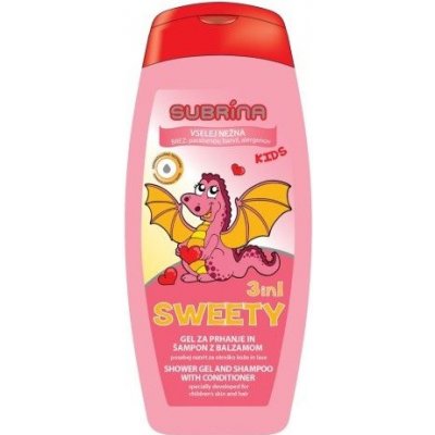 Subrina Sweety Dětský sprchový šampon s kondicionérem 250 ml – Hledejceny.cz