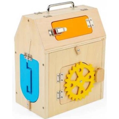 Bigjigs Toys Activity board Domeček – Hledejceny.cz