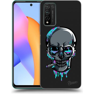 Pouzdro Picasee silikonové Honor 10X Lite - EARTH - Lebka 3.0 černé – Zboží Mobilmania