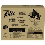 Felix Fantastic s hovězím kuřetem kachnou jehněčím v želé 80 x 85 g – Hledejceny.cz