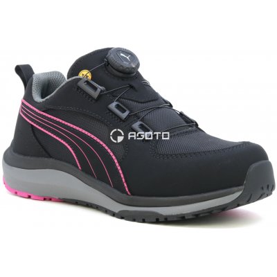 PUMA Aspire Disc Low S3 ESD polobotka černá – Sleviste.cz